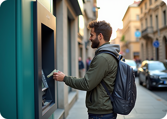 Vol & agression après retrait DAB